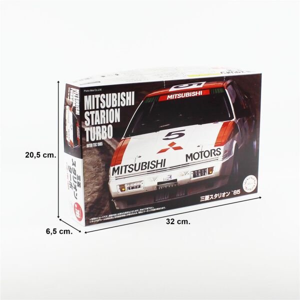 Fujimi ID-289 04689 1/24 Ölçek, Mitsubishi Starion 1985, Yarış Aracı Plastik Model Kiti