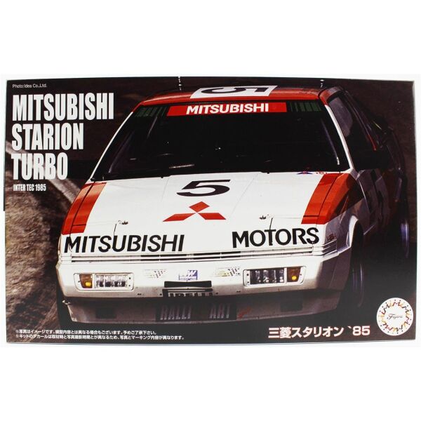 Fujimi ID-289 04689 1/24 Ölçek, Mitsubishi Starion 1985, Yarış Aracı Plastik Model Kiti