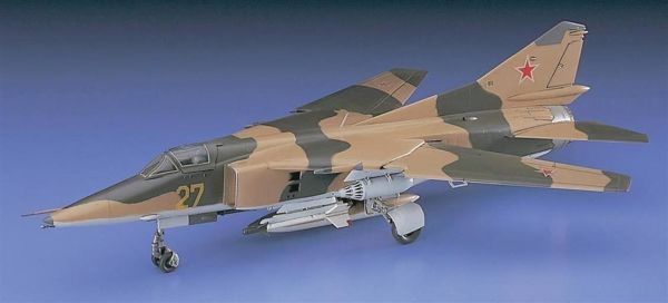 Hasegawa C10 340 1/72 Ölçek, MiG-27 Flogger D, Savaş Uçağı, Plastik Model kiti