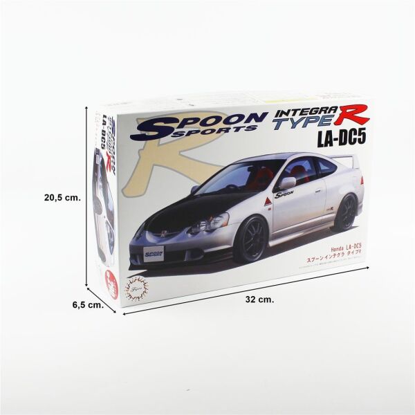 Fujimi ID-290 04690 1/24 Ölçek, Honda Spoon New Integra TypeR (DC5), Otomobil Plastik Model Kiti