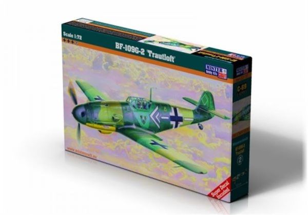 Mistercraft C069 1/72 Ölçek, BF-109G-2 (Gotz) Savaş Uçağı, Plastik Model kiti