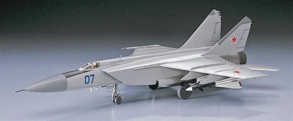 Hasegawa D4 434 1/72 Ölçek, Mikoyan-25 Foxbat, Savaş Uçağı, Plastik Model kiti