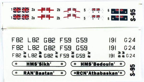 Mistercraft S095 1/600 ÖlçekHMS (Sikht) Zırhlı Gemi, Plastik Model kiti