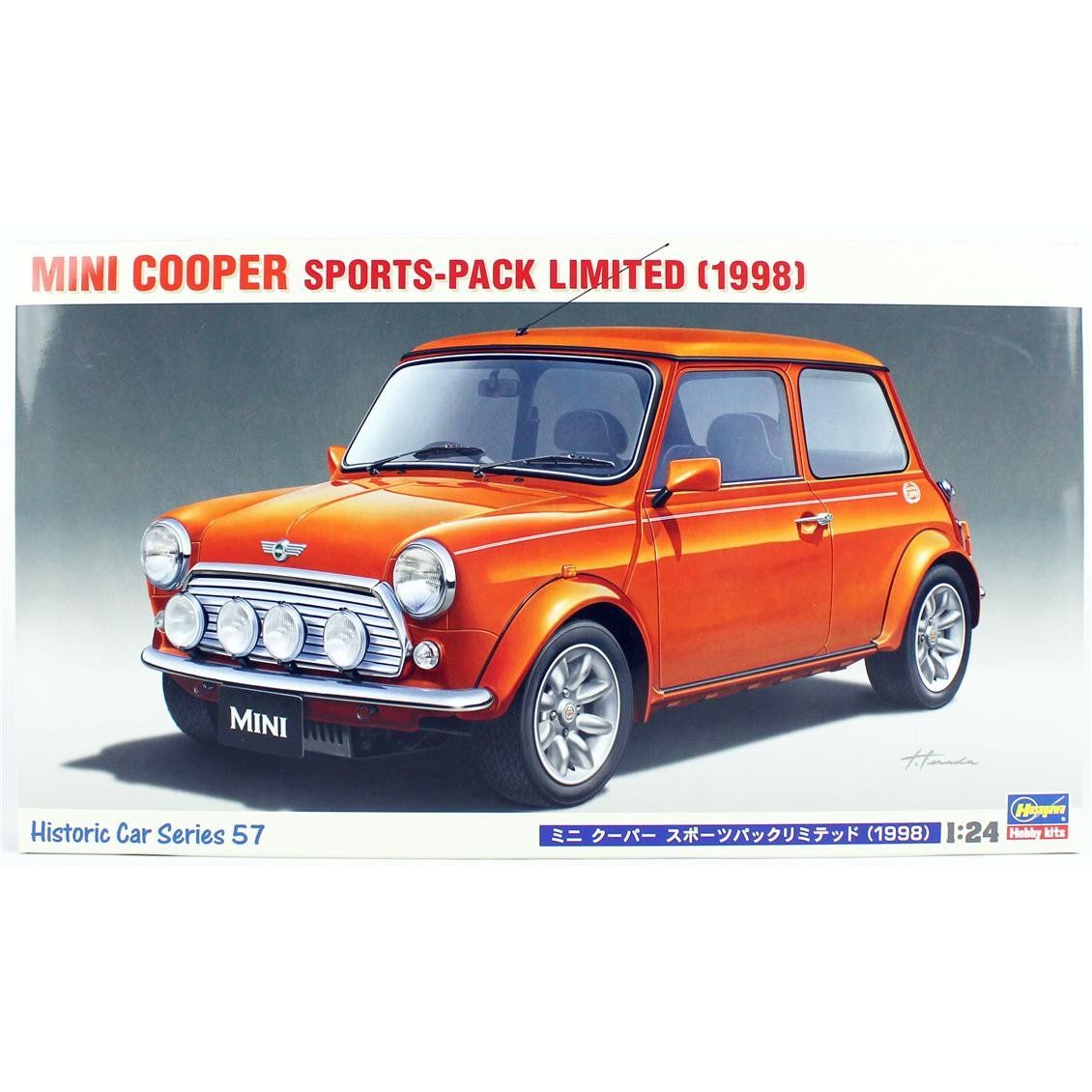 Hasegawa HC57 21157 1/24 Ölçek, Mini Cooper Sports-Pack Limited (1998) Otomobil, Plastik Model kiti