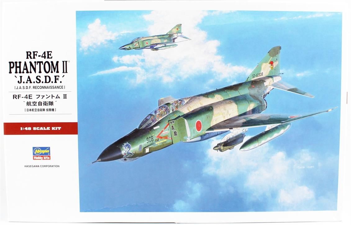 Hasegawa PT30 7230 1/48 Ölçek, RF-4E Phantom II (JASDF), Savaş Uçağı, Plastik Model kiti