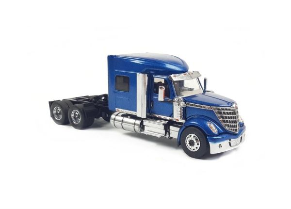 Diecast Masters 71026 1/50 Ölçek, International LoneStar Kabinli Çekici, Kapıları Açılır, Mavi, Sergilemeye Hazır Metal Model