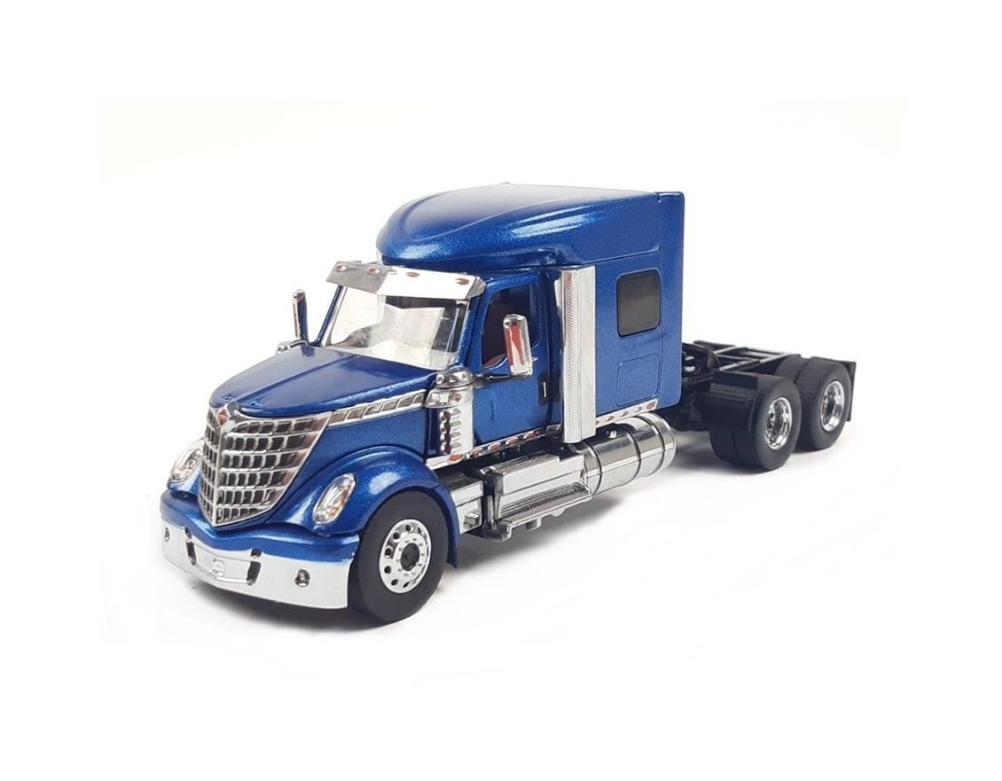 Diecast Masters 71026 1/50 Ölçek, International LoneStar Kabinli Çekici, Kapıları Açılır, Mavi, Sergilemeye Hazır Metal Model