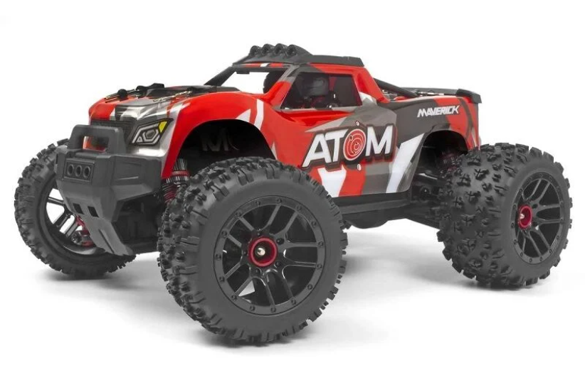 Maverick RC Atom 1/18 4WD Electric Truck - Red