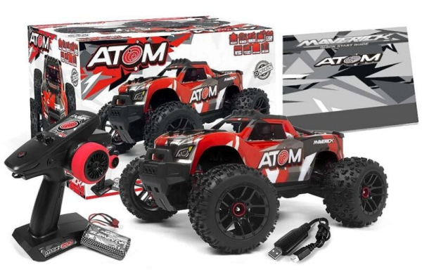 Maverick RC Atom 1/18 4WD Electric Truck - Red