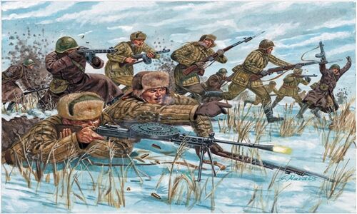 WWII-RUSSIAN INFANTRY