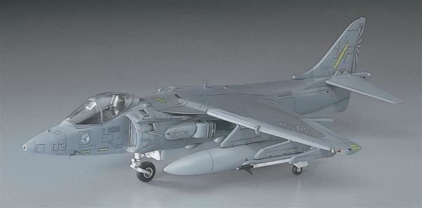 Hasegawa D19 449 1/72 Ölçek, AV-8B Harrier II, Savaş Uçağı, Plastik Model kiti