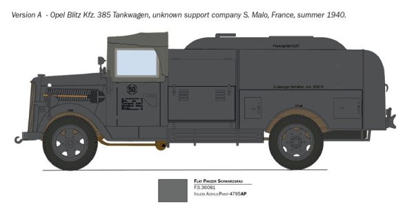 OPEL BLITZ TANKWAGEN KFZ.385