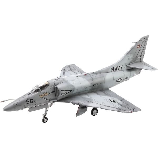 Hasegawa 7523 1/48 Ölçek, A-4E Skyhawk (Top Gun), (Limited Edition), Savaş Uçağı, Plastik Model kiti