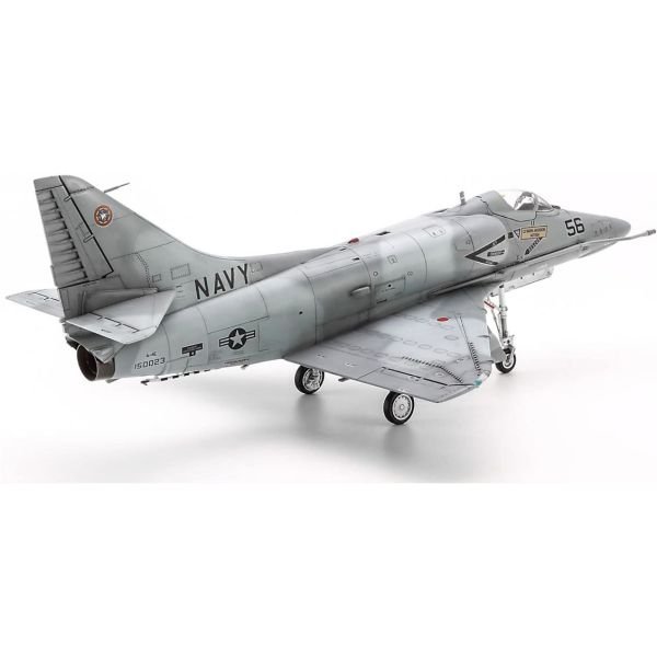 Hasegawa 7523 1/48 Ölçek, A-4E Skyhawk (Top Gun), (Limited Edition), Savaş Uçağı, Plastik Model kiti