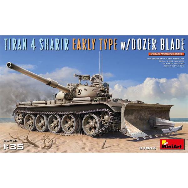 MiniArt Dozer Bıçaklı İlk Tip Tiran 4 Sharir