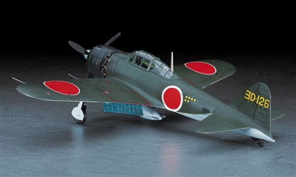 Hasegawa JT70 19170 1/48 Ölçek, MitsubishiI A6M5 Zero Fighter Type 52 (Zuhio), Yeni Kalıp, Savaş Uçağı, Plastik Model kiti