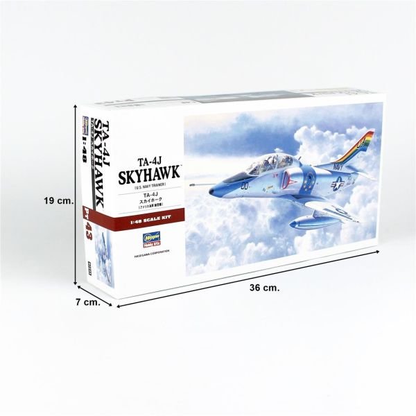 Hasegawa PT43 7243 1/48 Ölçek, TA-4J Skyhawk, Savaş Uçağı, Plastik Model kiti