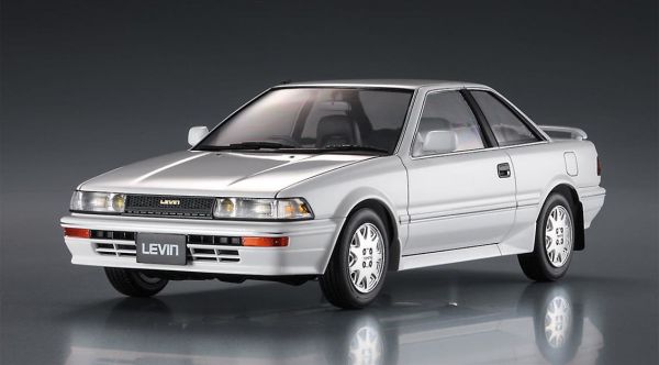 Hasegawa HC36 21136 1/24 Ölçek, Toyota Corolla Nevin AE92 Apex 1987, Otomobil, Plastik Model kiti