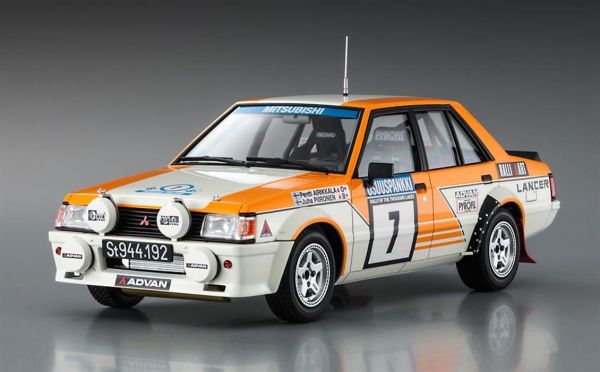 Hasegawa HC38 21138 1/24 Ölçek, Mitsubishi Lancer EX 2000 Turbo (1982 1000 Lakes Rally), Yarış Aracı, Plastik Model kiti