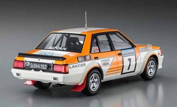 Hasegawa HC38 21138 1/24 Ölçek, Mitsubishi Lancer EX 2000 Turbo (1982 1000 Lakes Rally), Yarış Aracı, Plastik Model kiti