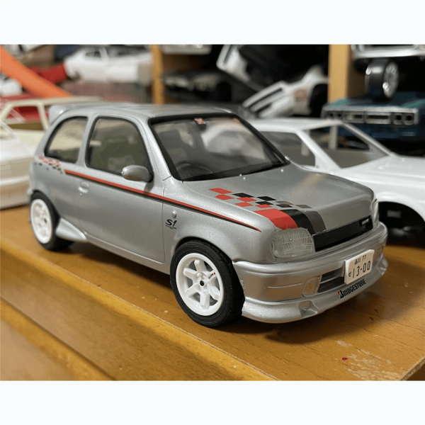 Fujimi ID-295 04736 1/24 Ölçek, Nissan March (K11) Nismo, Otomobil Plastik Model Kiti