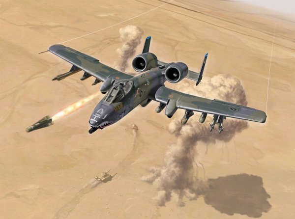 A-10 A/C THUNDERBOLT ll - GULF WAR