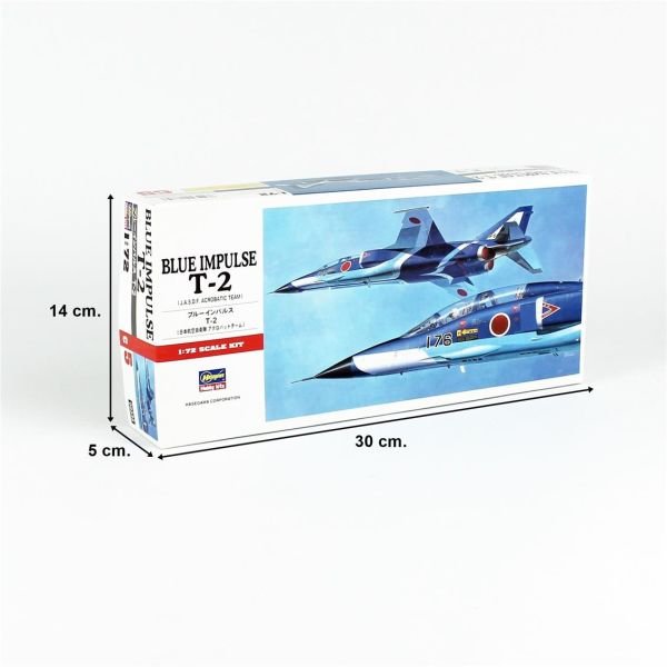 Hasegawa C5 1335 1/72 Ölçek, Blue Impulse T-2, J.A.S.D.F. Gösteri Ekibi, Savaş Uçağı, Plastik Model kiti