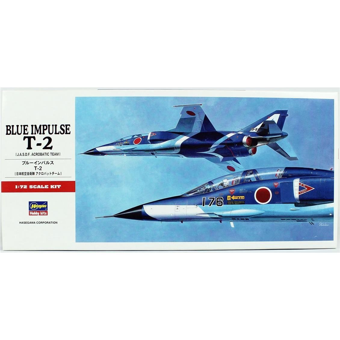 Hasegawa C5 1335 1/72 Ölçek, Blue Impulse T-2, J.A.S.D.F. Gösteri Ekibi, Savaş Uçağı, Plastik Model kiti