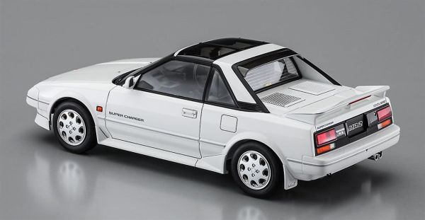 Hasegawa HC45 21145 1/24 Ölçek, Toyota MR2 (AW11) Late Version G-Limited Super Charger (T Bar Roof), Otomobil Plastik Model Kit