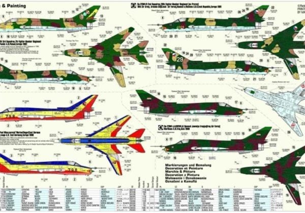 Mistercraft D017 1/72 Ölçek, Su-22M4/R (Çöl Kalkanı) Savaş Uçağı, Plastik Model kiti