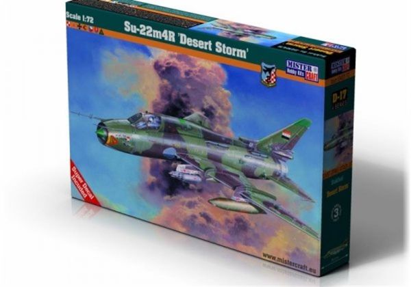 Mistercraft D017 1/72 Ölçek, Su-22M4/R (Çöl Kalkanı) Savaş Uçağı, Plastik Model kiti