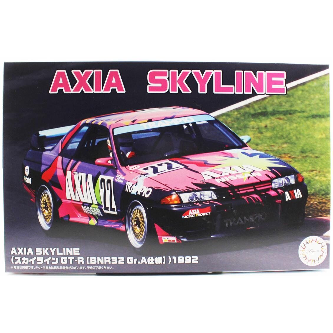 Fujimi ID-301 04754 1/24 Ölçek, Nissan AXIA Skyline (Skyline GT-R [BNR32 Gr.A]) 1992, Yarış Aracı Plastik Model Kiti