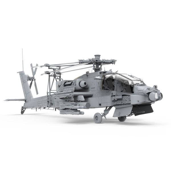 Meng QS-004 1/35 Ölçek, Boeing AH-64D Apache Longbow, Ağır Saldırı Helikopteri, Plastik model Kiti