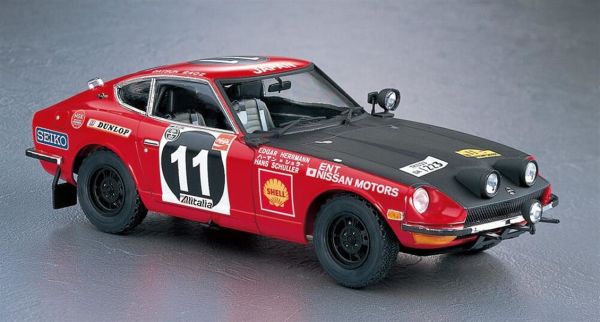 Hasegawa HC48 21148 1/24 Ölçek, Datsun 240Z (1971 Safari Rally Winner), Yarış Aracı, Plastik Model kiti