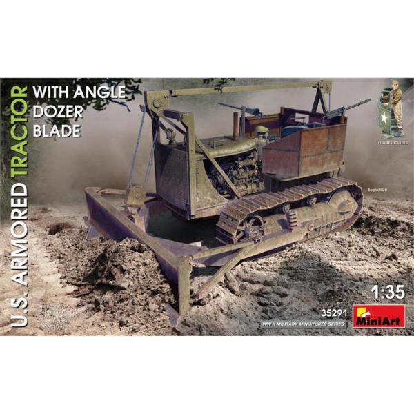 MiniArt Amerikan Zırhlı, Açılı Dozer Bıçaklı Traktör