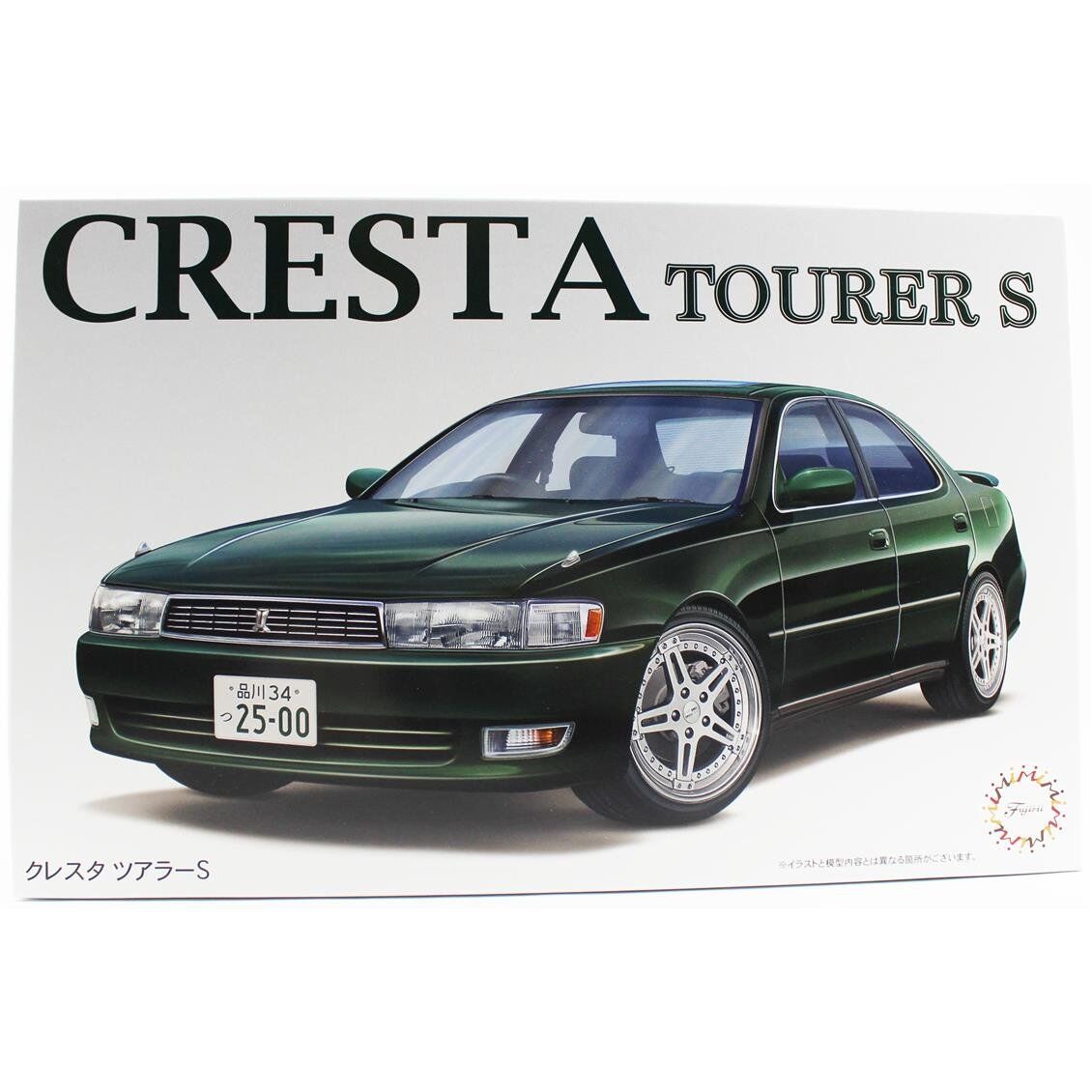 Fujimi ID-305 04758 1/24 Ölçek, Toyota Cresta Toure S, Otomobil Plastik Model Kiti