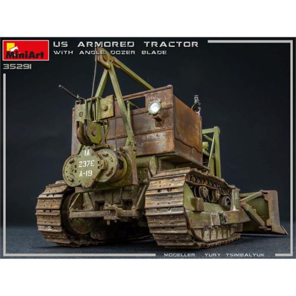 MiniArt Amerikan Zırhlı, Açılı Dozer Bıçaklı Traktör