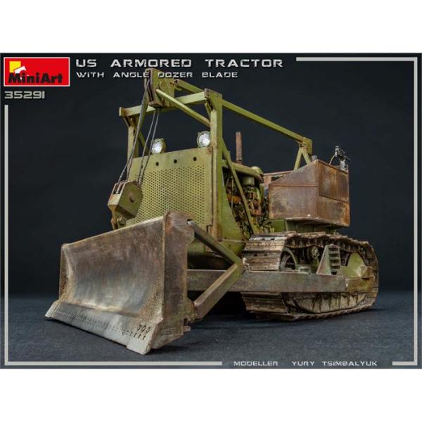 MiniArt Amerikan Zırhlı, Açılı Dozer Bıçaklı Traktör