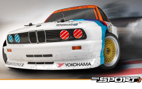 HPI 1/10 RS4 Sport 3 BMW M3 E30 Warsteiner