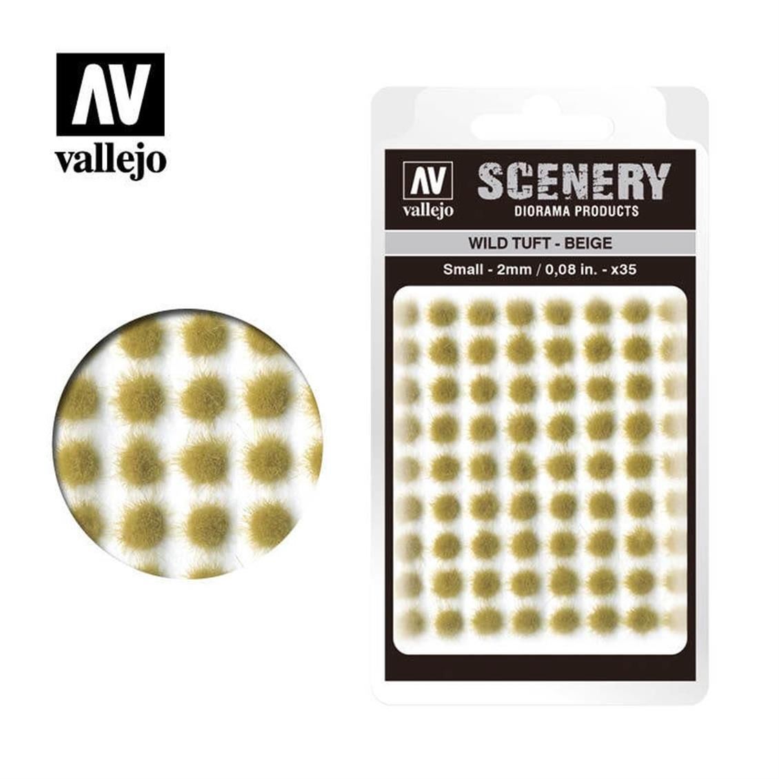 Vallejo SC403 Beige, 2 mm. Hazır Çayır Dokusu