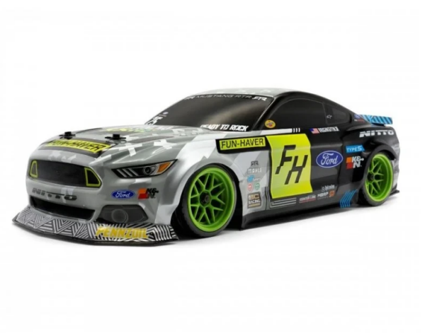 HPI 1/10 RS4 Sport 3 Drift VGJR Fun Haver Ford Mustang V2