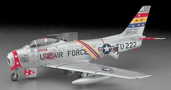 Hasegawa PT13 7213 1/48 Ölçek, F-86F-30 Sabre U.S. Air Force, Savaş Uçağı, Plastik Model kiti