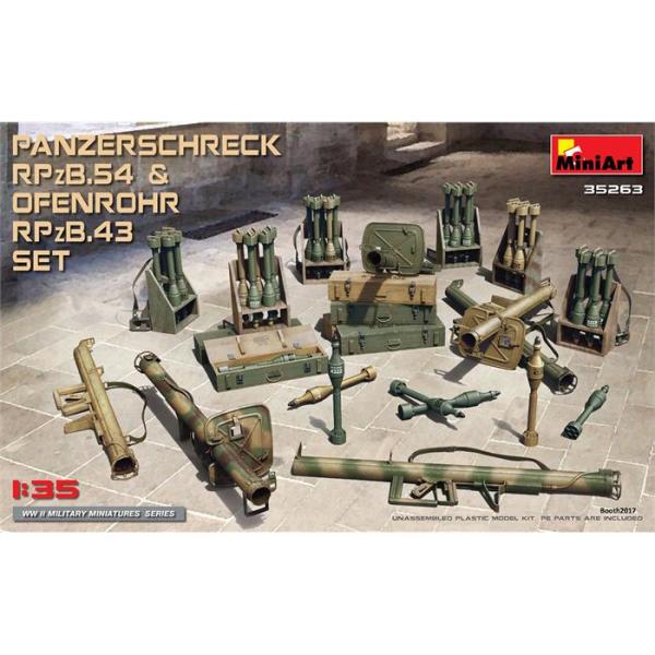 MiniArt Bazuka Setleri, Panzerschreck RPzB 54 ve Ofenrohr RPzB 43 Set