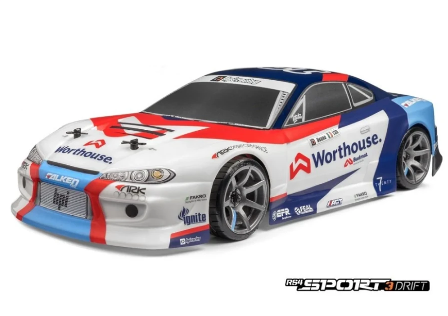 HPI RS4 Sport 3 Drift Worthouse James Dean Nissan S15