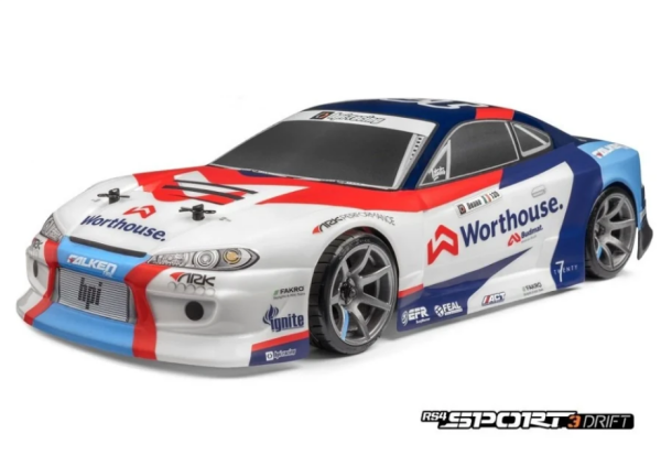 HPI RS4 Sport 3 Drift Worthouse James Dean Nissan S15