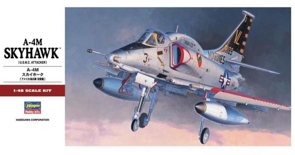 Hasegawa PT33 7233 1/48 Ölçek, A-4M Skyhawk, Savaş Uçağı, Plastik Model kiti