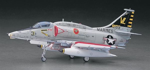 Hasegawa PT33 7233 1/48 Ölçek, A-4M Skyhawk, Savaş Uçağı, Plastik Model kiti