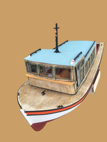 Türkmodel-Beşiktaş Motoru ” Passenger Boat ” 1/12 R/C Convertable