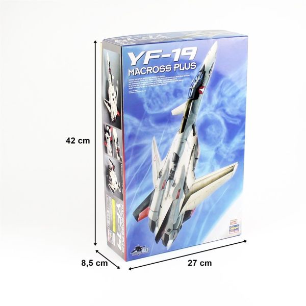 Hasegawa MC01 65651 1/48 Ölçek, YF-19 Macross Plus, Macross-Robotech TV Serisi, Bilim Kurgu, Plastik Model kiti