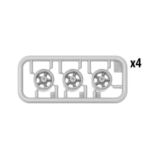 MiniArt M3/M4 Karayolu Tekerlek Seti-Kaynaklı ve Basınçlı Tip
